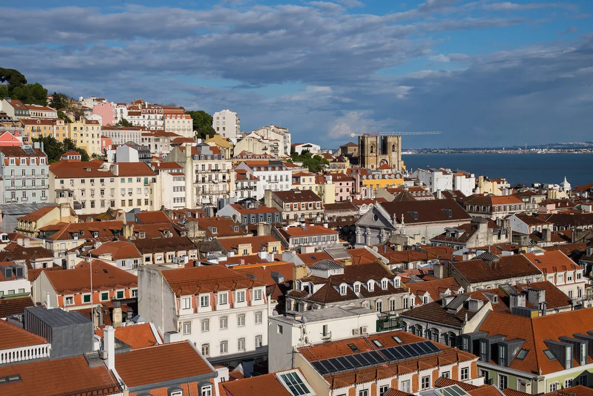 The Alfama quarter in Lisbon