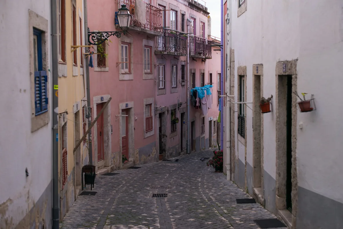 The Alfama quarter in Lisbon
