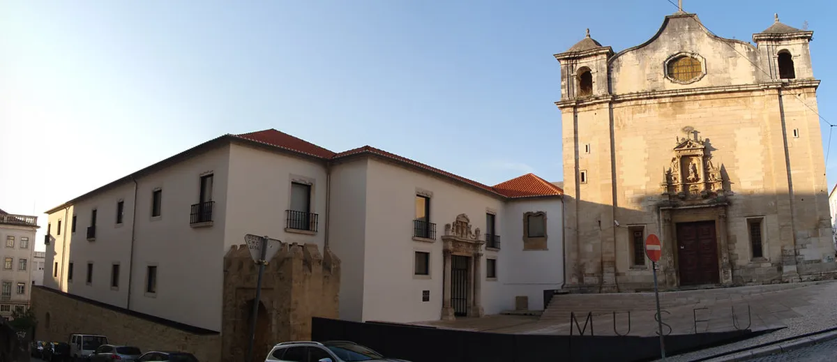 Coimbra Machado de Castro museum archaeological ruins with ancient Roman stonework visible beneath the historic city center