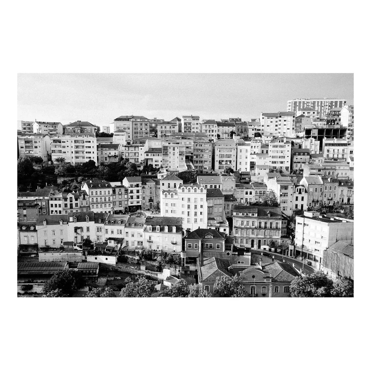 The historic University of Coimbra complex rising over the Alta district, a landmark of medieval academic life in Coimbra