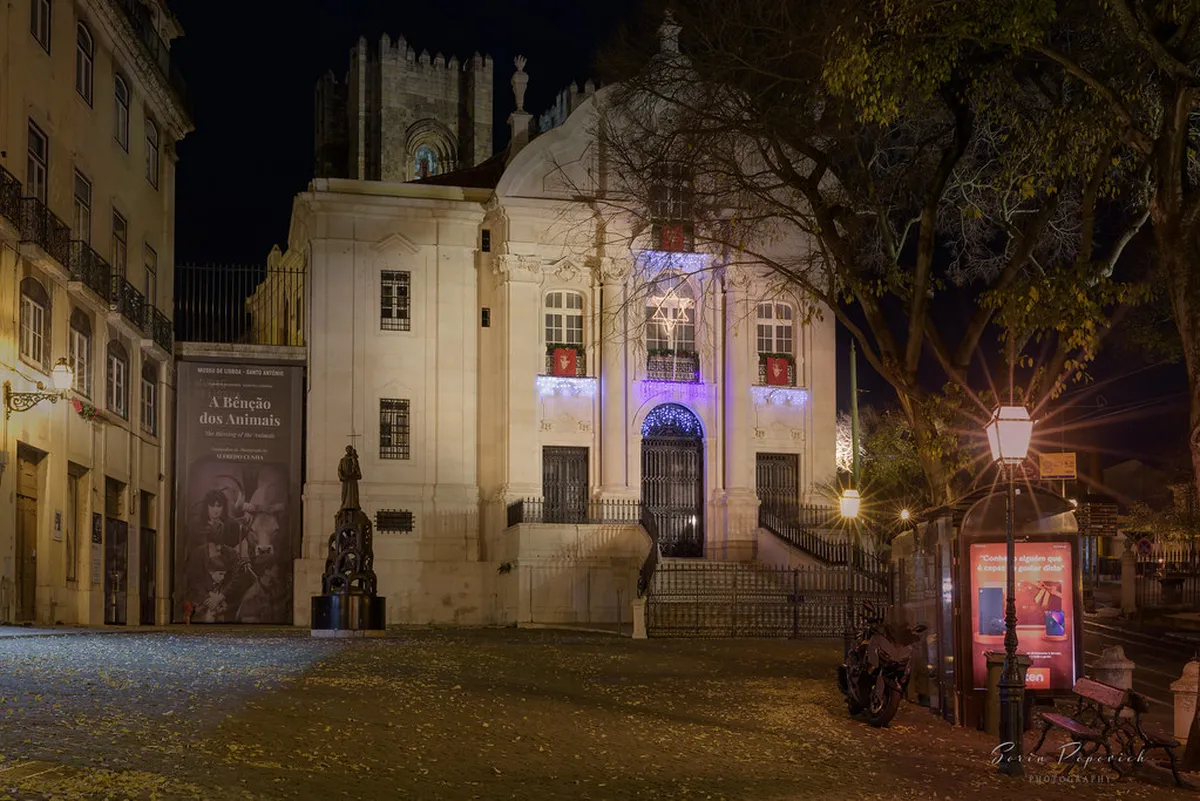 Igreja de Santo António in Lisbon's Alfama district, the birthplace of the city's beloved patron saint