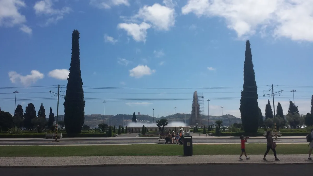 Lisbon's Belém district waterfront with historic towers and maritime monuments along the Tagus River