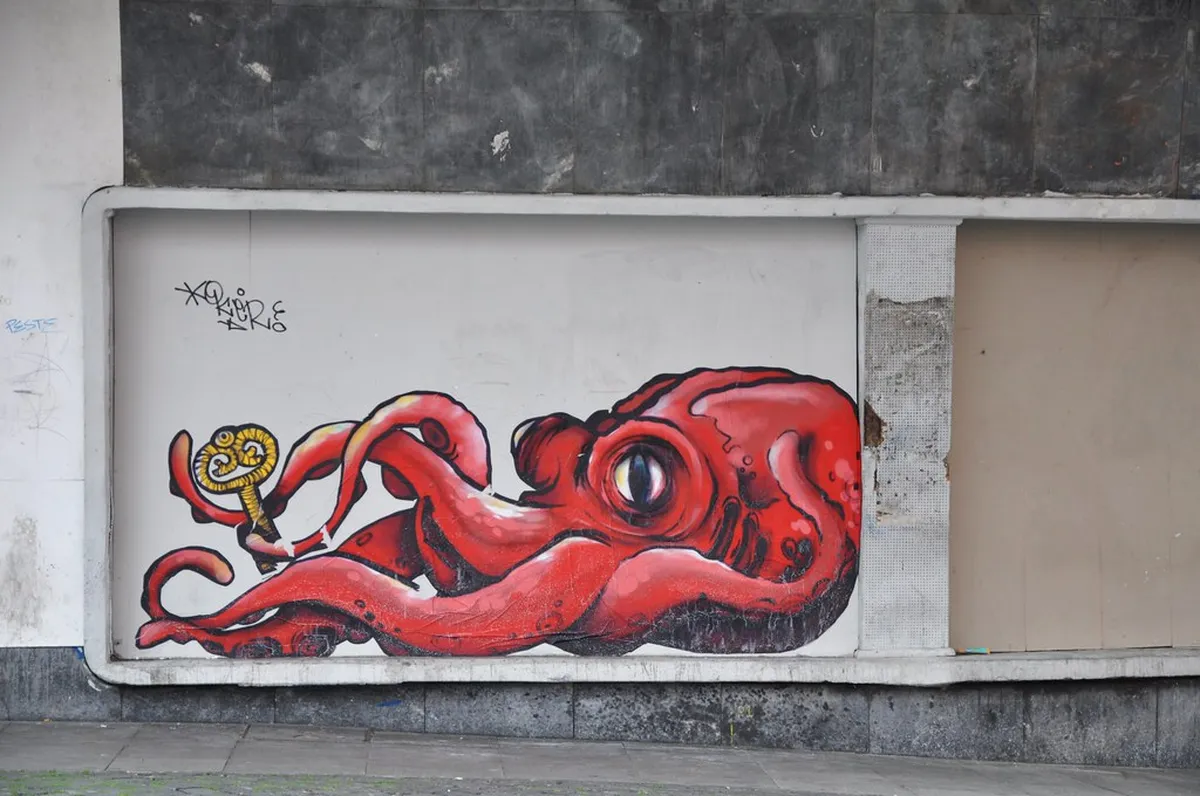 Contemporary art galleries and colorful storefronts lining Rua de Miguel Bombarda, Porto's creative arts street