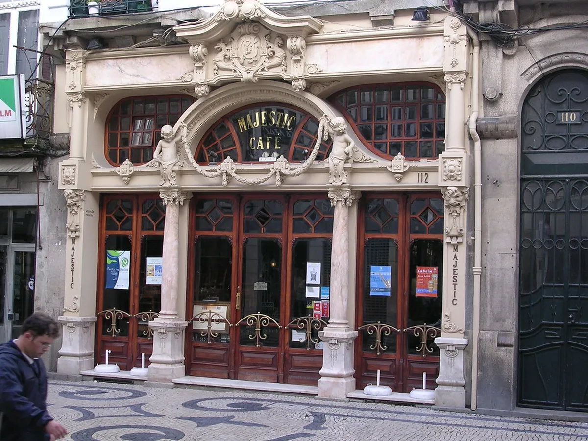 Porto historic library and cultural institution interior reflecting the intellectual heritage that shaped the city's vibrant cafe culture